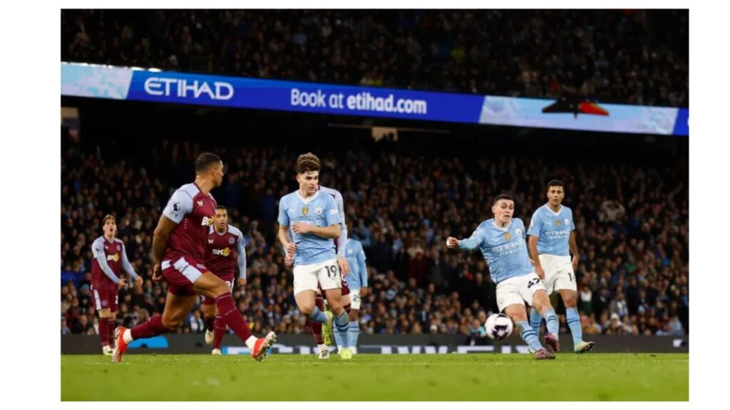 Manchester City 4 Aston Villa 1