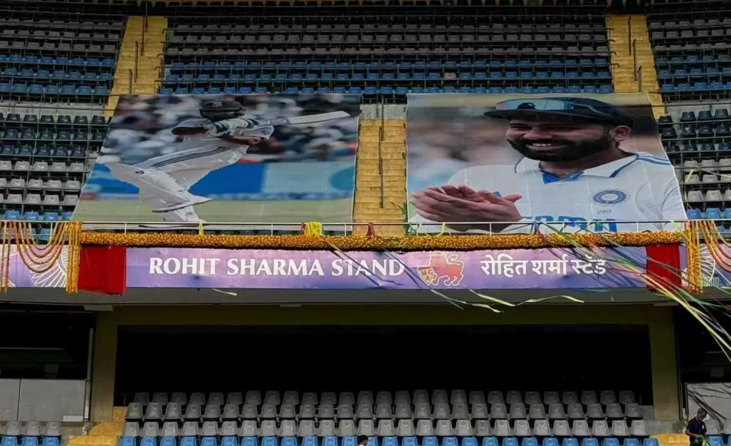 Rohit Sharma's Stand