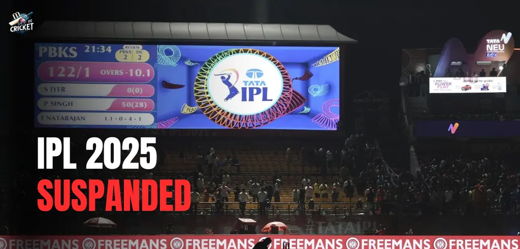 IPL 2025 is suspended